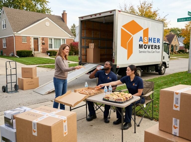 Should You Buy Movers Lunch?