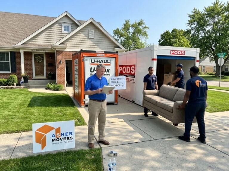 Is U-Haul Box or PODS Cheaper?